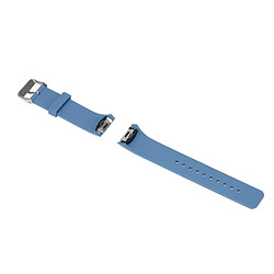 Wewoo Bracelet de montre couleur unie avec dragonne pour Galaxy Gear S2 R720 (bleu marine)