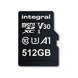 Integral Carte mémoire 512 Go INMSDX512G-100/80V30