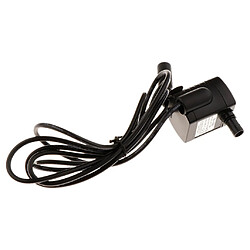 pompe à eau (avec prise) Micro Mini 12V Pompe Submersible pour Aquarium étang à poissons ANT2415-01 Noir