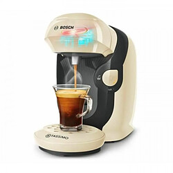 Avis Machine a Cafe multi-boissons compacte Tassimo Style - BOSCH TAS1107 - Coloris Vanille - 40 boissons - 0,7l - 1400W