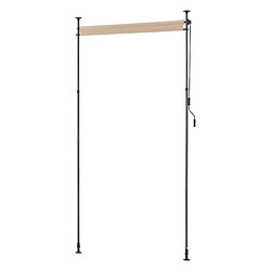 Store extérieur Cimarra aux barres téléscopiques sans perçage 104 x 270 x 310 cm sable [pro.tec] pas cher