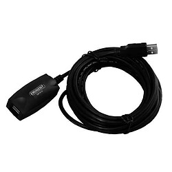 Eminent Câble de Rallonge Ewent EW1014 USB 2.0 5 m Noir