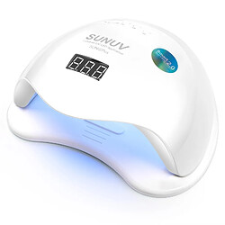 Universal Lumière UV LED Sun5 Plus 48W Sèche-ongles Durcissement Tous types de gel 99S Cryogenic 36 Lumière UV Deux mains Nail Art Machine | Sèche-ongles(blanche)