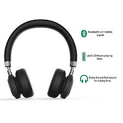 Avis Universal Casque Bluetooth sans fil NC80 Annulation du bruit léger avec micro