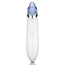 Alpexe Aspirateur Point Noirs, Extracteur de Point Noir 4-en-1 Nettoyant les Points Noirs éliminée l'acnés (Blanc)