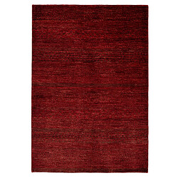 Vidal Tapis de laine 203x155 rouge Juma