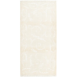 Vidal Tapis de couloir en laine 198x99 beige Darya