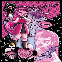 Clementoni- Monster High High-Draculaura-150 Pièces, Enfants 7 Ans, Puzzle Dessin Animé-Fabriqué en Italie, 28184