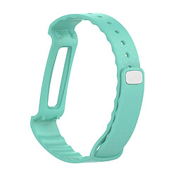 Avis Wewoo Bracelet pour montre connectée Dragonne en silicone Huawei Honor A2 vert menthe