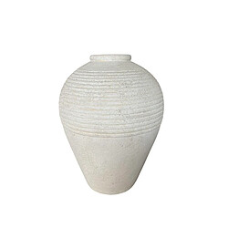 Vase Romimex Blanc Terre cuite 40 x 50 x 40 cm