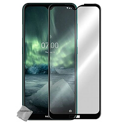 Htdmobiles Film de protection vitre verre trempe incurve integral pour Nokia 6.2 - NOIR Film de protection verre trempe incurve integral pour Nokia 6.2 - NOIR