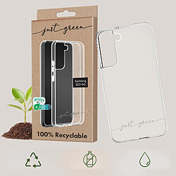 Avis Coque Samsung Galaxy S22 Plus Recyclable Just Green transparent