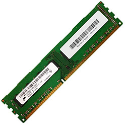 Micron Tech 4Go RAM PC Bureau MICRON MT16JTF51264AZ-1G6K1 DDR3 PC3-12800U 2Rx8 1600Mhz CL11 - Occasion