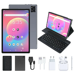 Tablette Tactile Vanwin V5 Pro 64 Go 10.36 Pouces Android 12 4G LTE+5G WiFi Avec Clavier et étui de Protection (Gris)