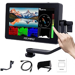 OFS SELECTION Moniteur FEELWORLD F6 Plus, le moniteur tactile pour appareil photo 