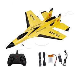 Universal CSOC 2.4GHz RC Plane RC Aircraft Planer RC Plane Aircraft Toy (Jaune)