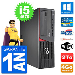 PC Fujitsu Esprimo E720 DT Intel i5-4570 RAM 4Go Disque Dur 2To Windows 10 Wifi · Occasion 