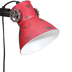 Acheter vidaXL Lampadaire 25 W rouge délavé 25x25x90/140 cm E27