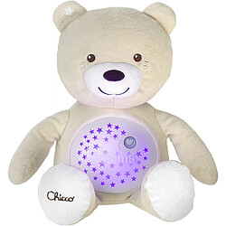 Ourson Projecteur Baby Bear Beige First Dreams - Chicco pas cher