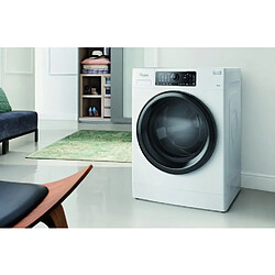 Lave-linge hublot posable Whirlpool: 8 kg - FSCR80417 