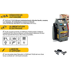 Gys - Démarreur autonome 2en1 12/24V 2x22Ah - STARTpack TRUCK