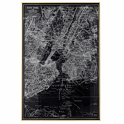 Paris Prix Cadre Photo Déco New York 79x120cm Noir