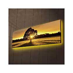 Hanah Home Tableau lumineux Arbre 30 x 90 cm.