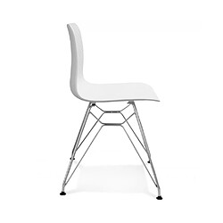 Avis Kokoon Design Chaise design FIFI WHITE 47x49x83 cm