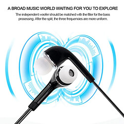 GUPBOO Livraison Gratuite Filaire In-Ear Casque Portable Super Bass Musique Casque Gaming Stéréo Casque Casque avec Micro pas cher