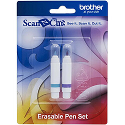 Artemio 2 stylos à encre effacable pour Brother ScanNCut