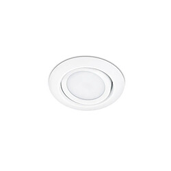 Lumière Downlight encastrable rond moderne blanc mat 3000K