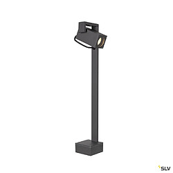 Borne extérieure SLV THEP BRACKET anthracite,GU10/LED GU10 51mm, 7W - Hauteur 70 cm