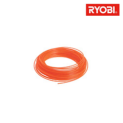 Bobine fil rond RYOBI 15m diamètre 1.2mm orange universel RAC100