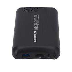 Wewoo Passerelle multimédia Boîte de lecture vidéo sur disque HDMI 1080P USB3.0 U avec lecteur intégréprise américaine noir