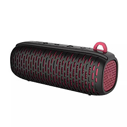 Yonis Enceinte Bluetooth Waterproof Mini Subwoofer Portable Outdoor Pour Véloe Enceinte Bluetooth Waterproof Portable Pour Extérieur Avec Mini Subwoofer Et Micro Intégré Rouge YONIS