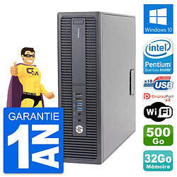 PC HP ProDesk 600 G2 SFF Intel G4400 RAM 32Go Disque Dur 500Go Windows 10 Wifi · Occasion 