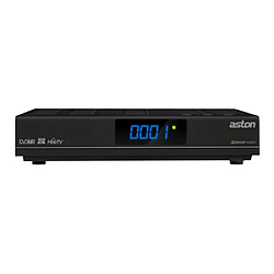 Récepteur Décodeur DVB-T2, HEVC H.265, HbbTV 1.5, FTA TNT ASTON DIVA HD CONNECT T2 – Enregistrement & Médiaplayer via USB