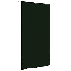 vidaXL Écran de balcon Vert foncé 140x240 cm Tissu Oxford 