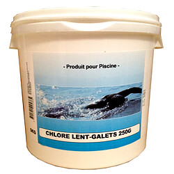 Chlore lent galet 250g 5kg - 37040 - NMP