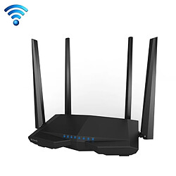 Wewoo Routeur noir Smart Sans Fil Dual-Band 5 GHz 867 Mbps + 2.4 GHz 300 Mbps WiFi avec 4 * 5dBi Antennes Externes