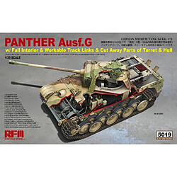 Rye Field Model Maquette Char Panther Ausf.g With Full Interior & Cut Away Parts