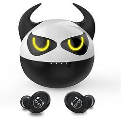 Universal Cronas enfants bouchons d'oreilles sans fil halloween mignon petit diable casque enfant adulte bruit réduit 