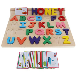 jouet Puzzle majuscule alphabet en bois