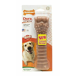 Nylabone Souper Dura Chew Jouet os à mâcher Saveur bacon 