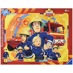 Ravensburger - 06114 - Puzzle Cadre - Sam Le Pompier - 33 Pièces 