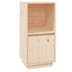 Maison Chic Buffet,Meuble de Rangement,commode pour salon,Cuisine 38x35x80 cm Bois de pin massif -MN36806