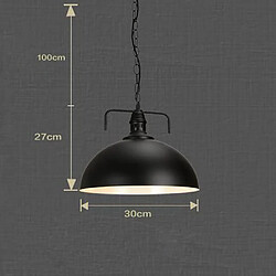 Avis Stoex E27 Métal Retro Suspensions Luminaires Fer Plafonniers Lustre Abat-jour éclairag