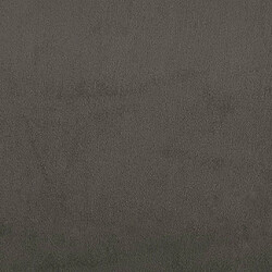 Acheter vidaXL Repose-pied Gris foncé 45x29,5x35 cm Velours