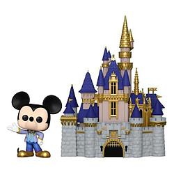 Acheter Zyx Music Sarl Figurine Funko Pop! Town: WDW50- Castle & Mickey