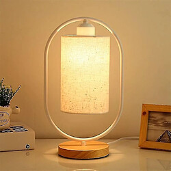 Universal Lampe de table chinoise, lampe de chevet blanche.(blanche) pas cher